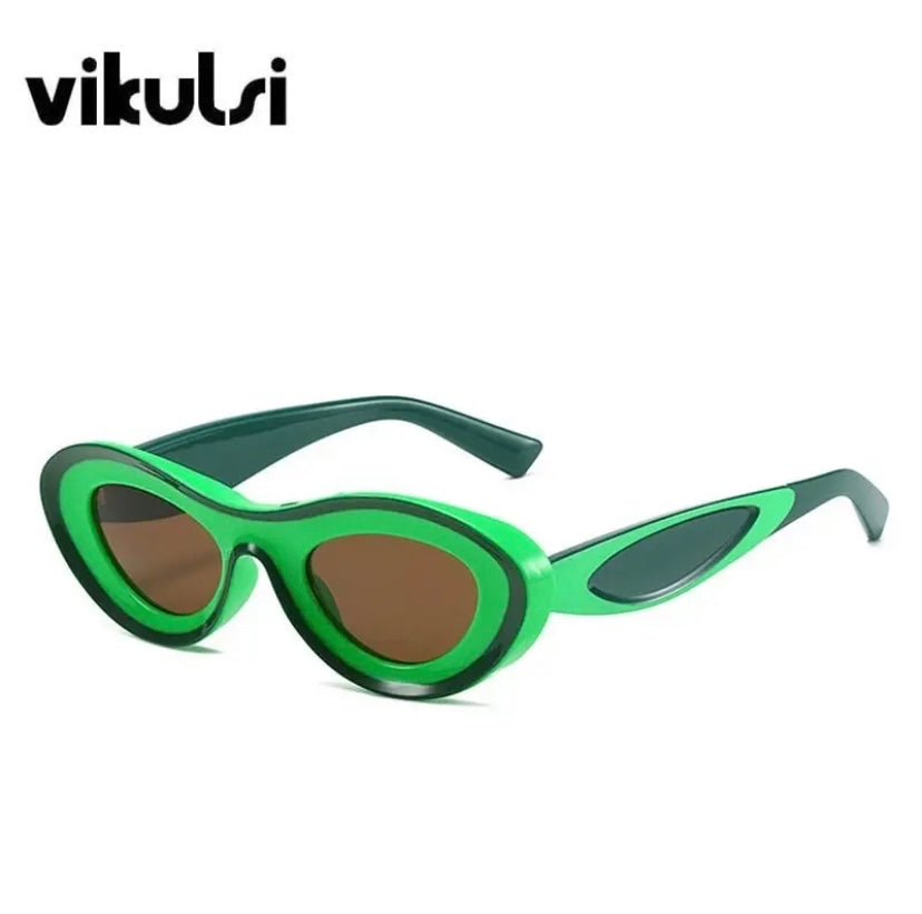 New Two Tone Retro Sunglasses by Vikulsi