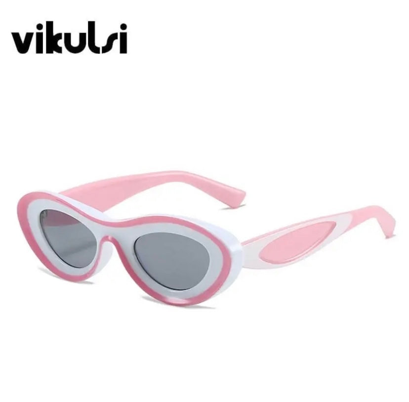 New Two Tone Retro Sunglasses by Vikulsi