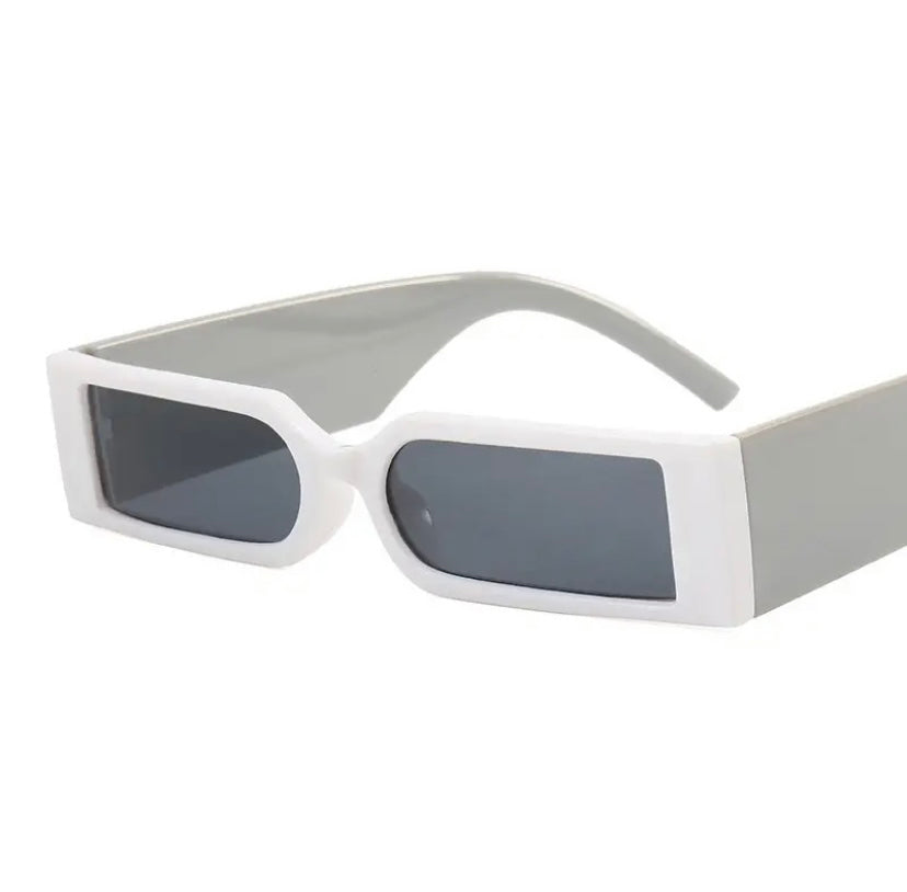 Rectangle Fashion Sunglasses HipHop Vintage Designer Sunglasses