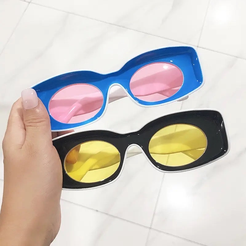 Brand Designer Square Sunglasses