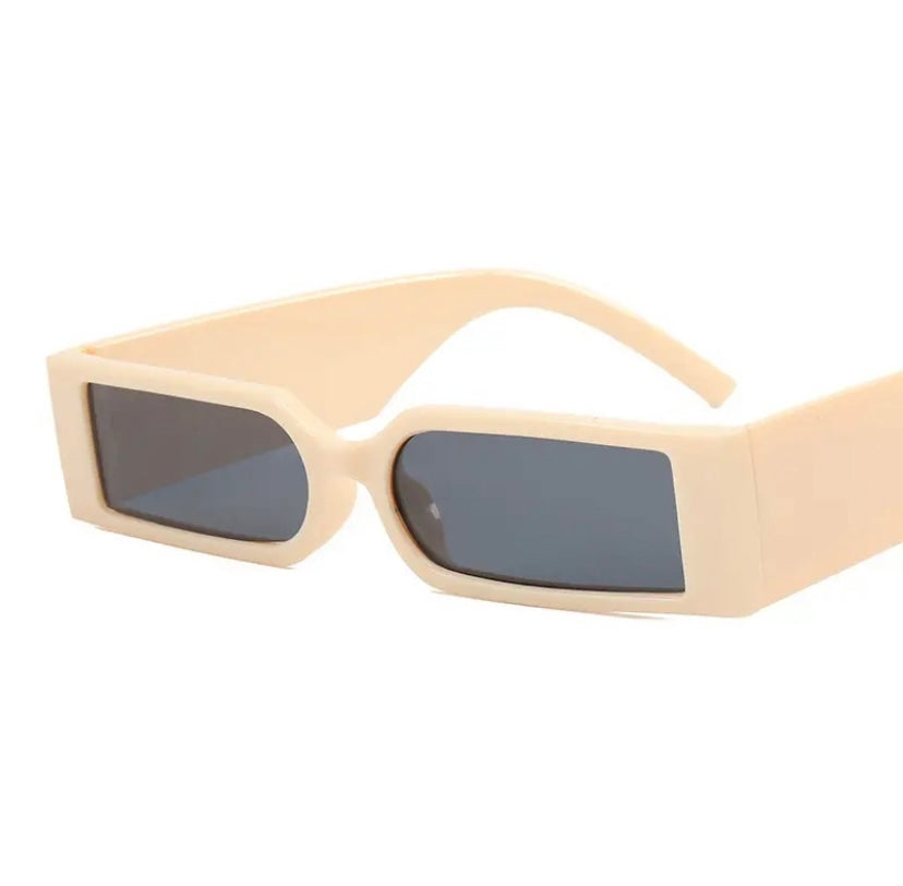 Rectangle Fashion Sunglasses HipHop Vintage Designer Sunglasses