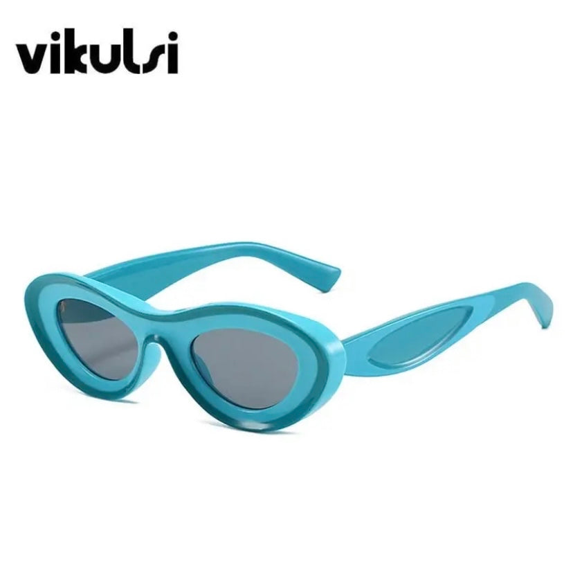 New Two Tone Retro Sunglasses by Vikulsi