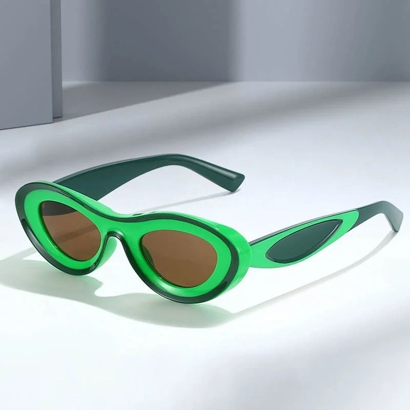 New Two Tone Retro Sunglasses by Vikulsi