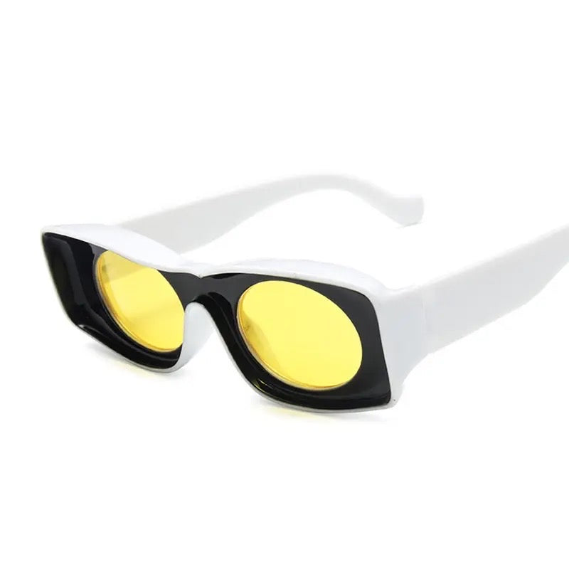 Brand Designer Square Sunglasses